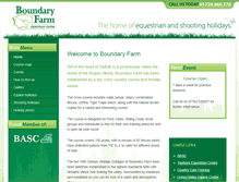 Tablet Screenshot of boundary-farm-crosscountry-equine-shooting-holidays.com